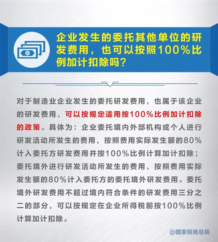 知識帖！幾張圖帶你了解研發(fā)費用加計扣除新政策