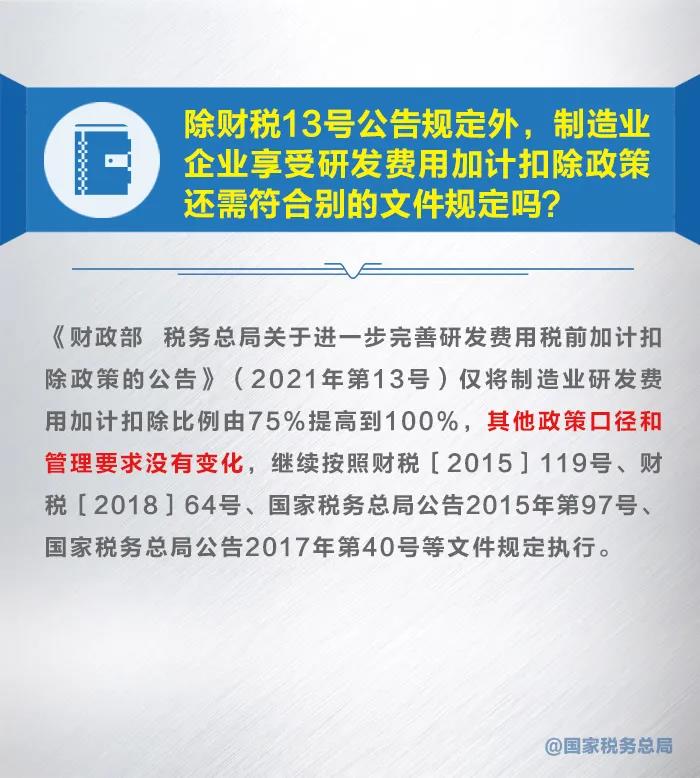 知識帖！幾張圖帶你了解研發(fā)費用加計扣除新政策