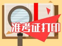 CMA準(zhǔn)考信打印