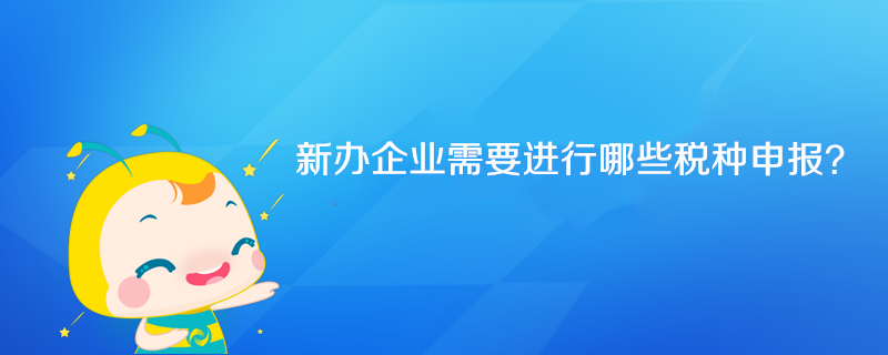 新辦企業(yè)需要進行哪些稅種申報？