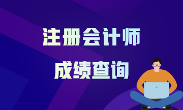 湖南注會(huì)成績查詢時(shí)間來啦！