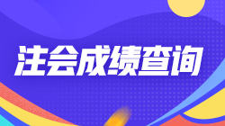 甘肅2021年cpa成績查詢時間來啦！