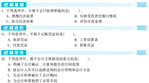 刷題為什么要用初級(jí)會(huì)計(jì)《必刷550題》？