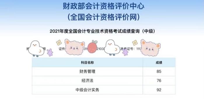 中級會計一年過三科！不要假裝努力！結(jié)果不會陪你演戲！