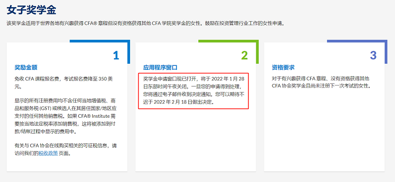 太好了！CFA女性考生有好消息！可省將近7000元！