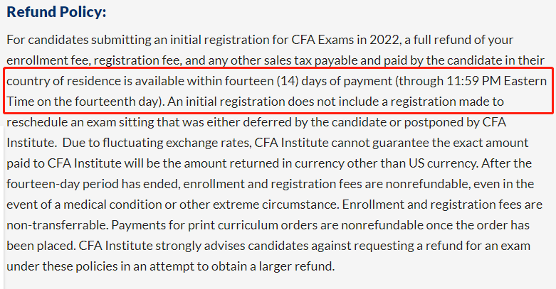 2022年11月CFA報名時間正式出爐！2月1日開始報名