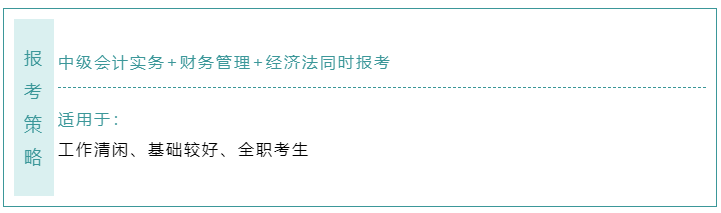 不知道中級會計職稱報考科目如何搭配？這樣選！