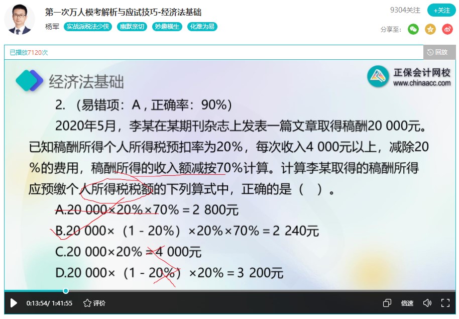 模考成績不理想？初級會計(jì)萬人模考是不是偏難呢？