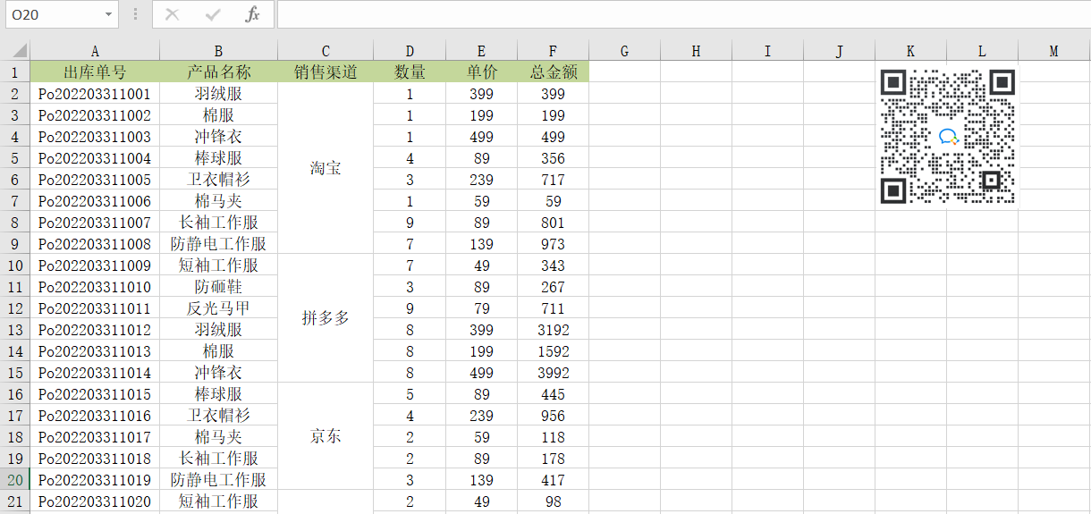 如何快速填充合并的單元格？小技巧來(lái)啦！