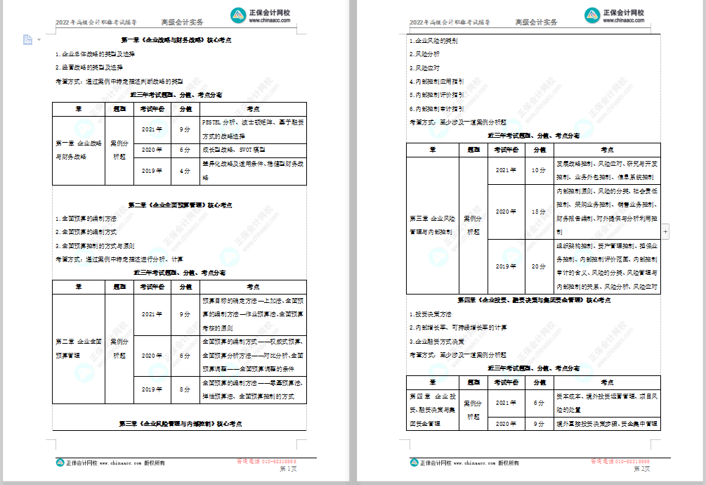 2022年高級會計(jì)師“延考沖刺大禮包” 速來領(lǐng)取>