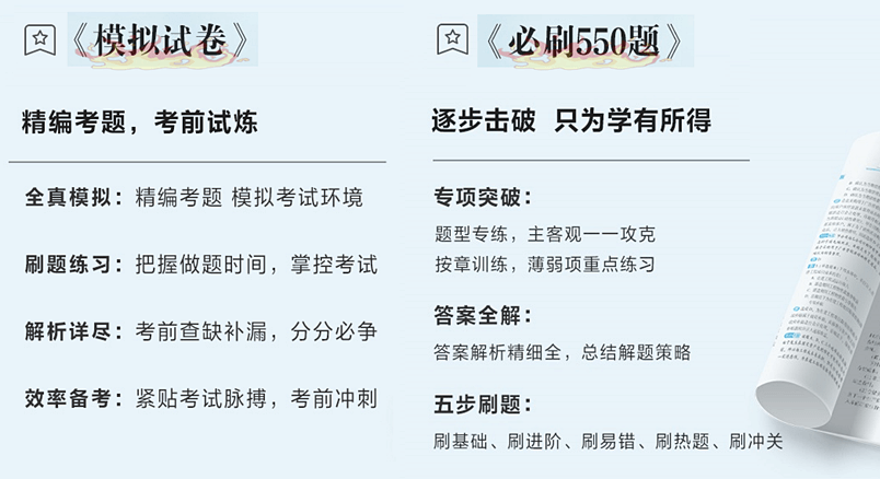 中級職稱必刷550+模擬卷 