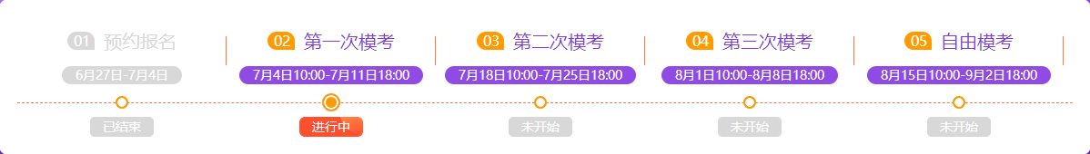 中級萬人模考大賽一次?？碱A(yù)計(jì)11日截止！小伙伴們速來參賽！