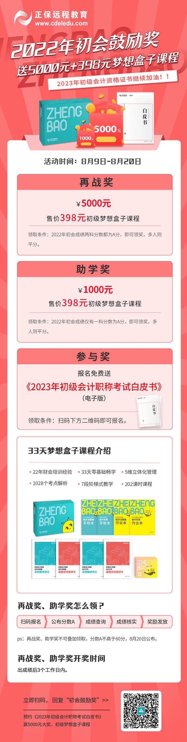 初會(huì)鼓勵(lì)獎(jiǎng)：5000元現(xiàn)金&價(jià)值398元夢想盒子直播課等你領(lǐng)！