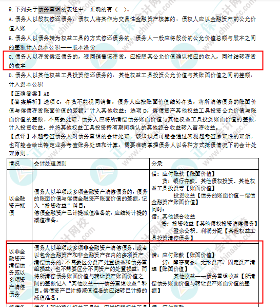 2022年注會《會計》第一批考試試題及參考答案單選題(回憶版上)