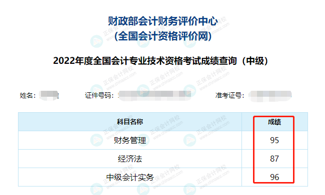 2022中級會計成績公布后要低調？但實力不允許??！必須曬出來！