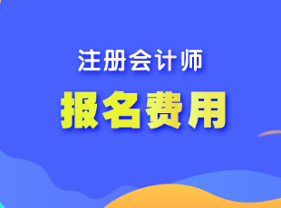 注冊(cè)會(huì)計(jì)師考試報(bào)名費(fèi)用是多少錢？