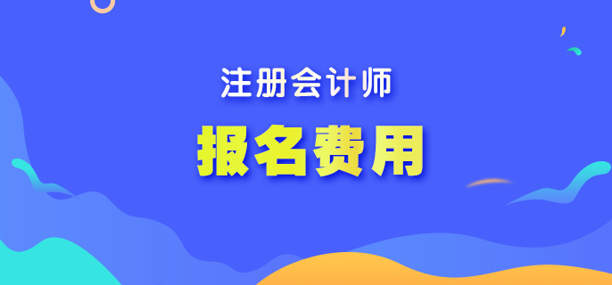 CPA報名費用大概是多少錢？