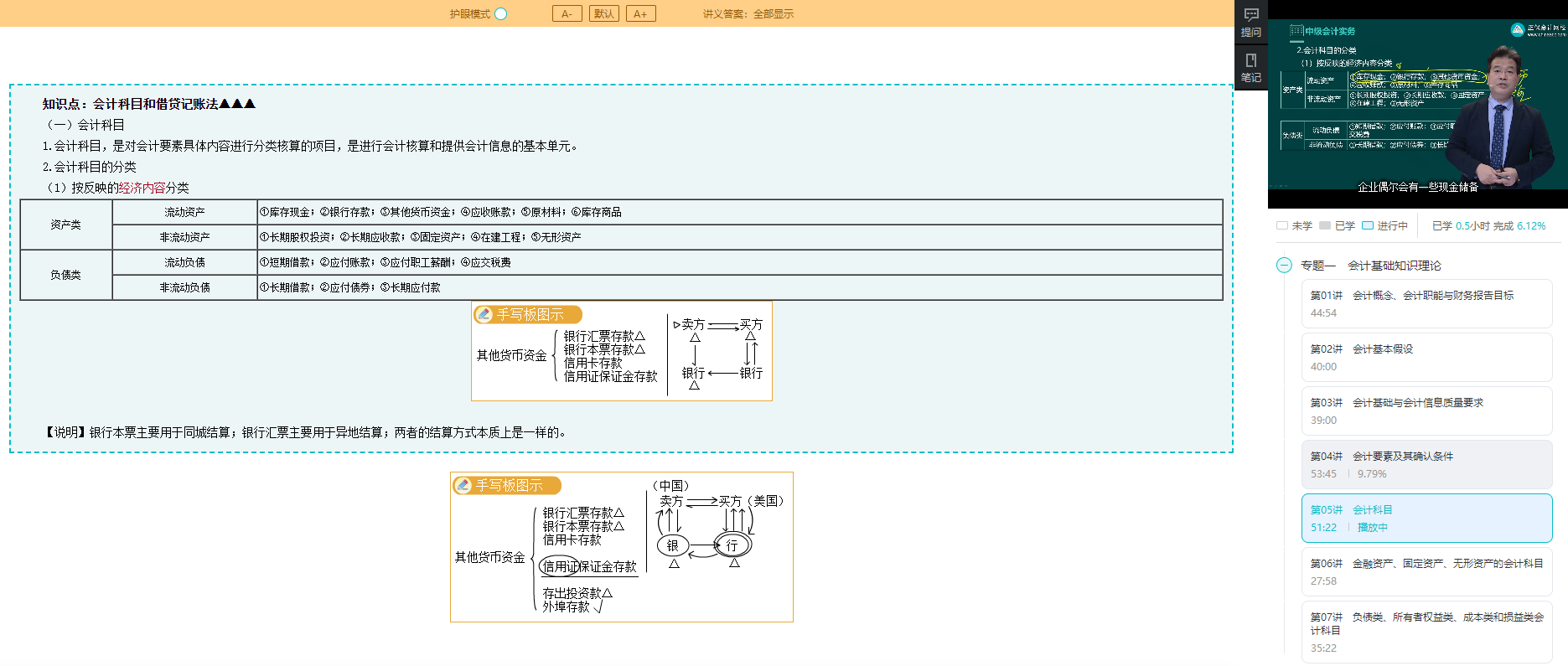 聽(tīng)中級(jí)會(huì)計(jì)職稱(chēng)網(wǎng)課的正確姿勢(shì)！