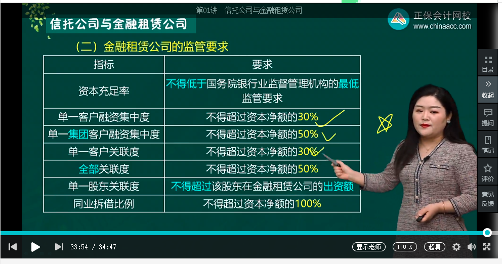 中級經(jīng)濟(jì)師《金融》試題回憶：金融租賃公司的風(fēng)險(xiǎn)與監(jiān)管