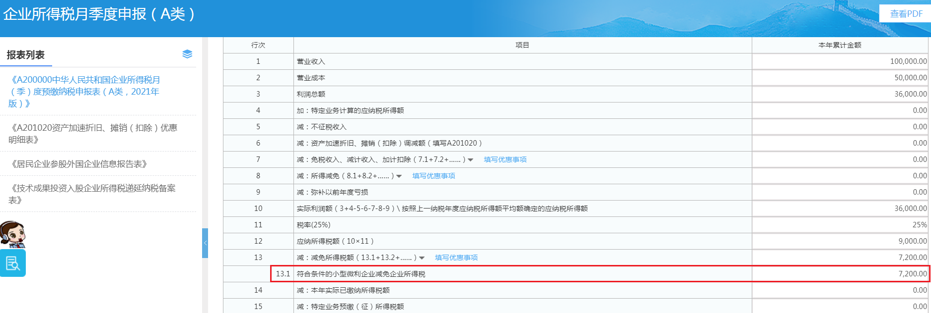 企業(yè)所得稅月季度申報