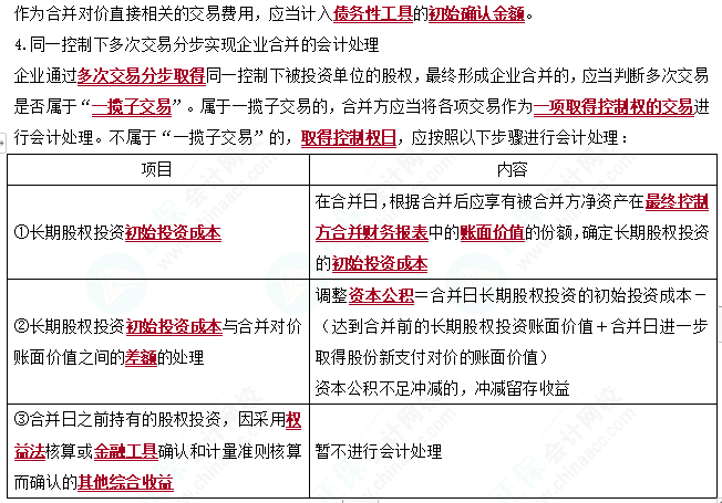 2023cpa《會計》第六章基礎(chǔ)備考易錯易混知識點(diǎn)