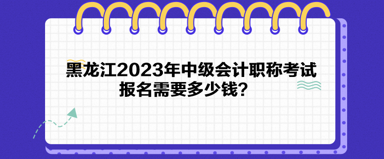 黑龍江2023年中級會(huì)計(jì)職稱考試報(bào)名需要多少錢？