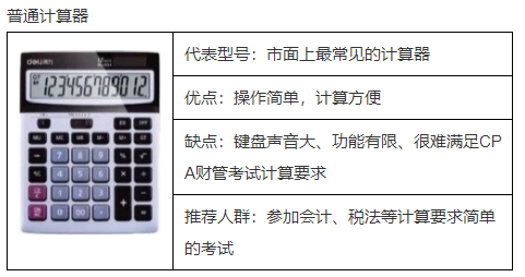 2023年CPA考試計(jì)算器的有關(guān)規(guī)定！