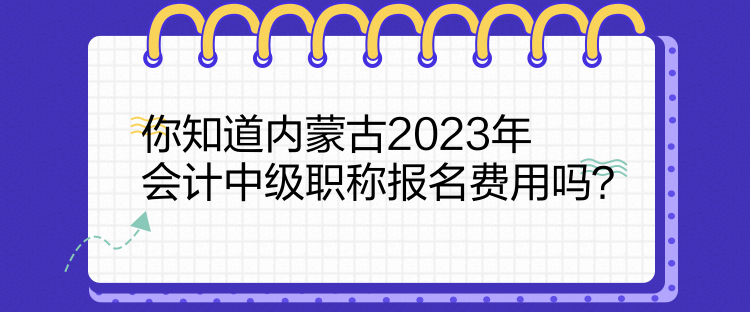 你知道內(nèi)蒙古2023年會(huì)計(jì)中級(jí)職稱報(bào)名費(fèi)用嗎？