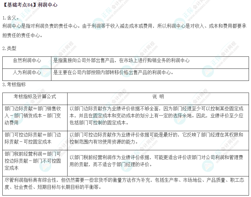 2023年注會《財管》基礎(chǔ)階段必學知識點