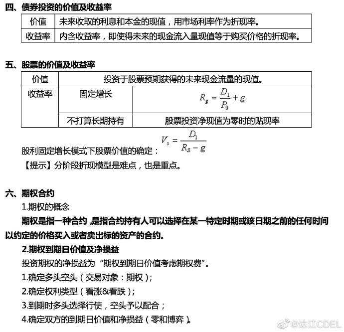 【達者為先】6月14日19時達江中級財務管理應試指南刷題直播