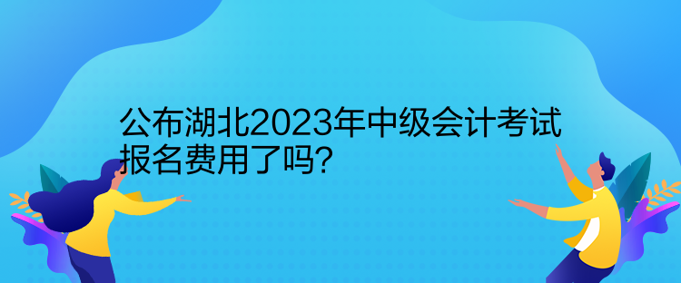 公布湖北2023年中級(jí)會(huì)計(jì)考試報(bào)名費(fèi)用了嗎？