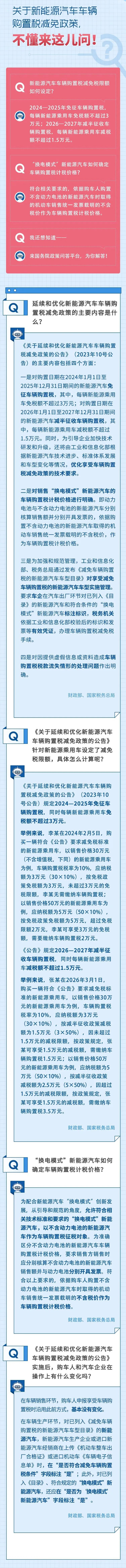 購買新能源汽車減免車輛購置稅，能減多少、怎么計算？