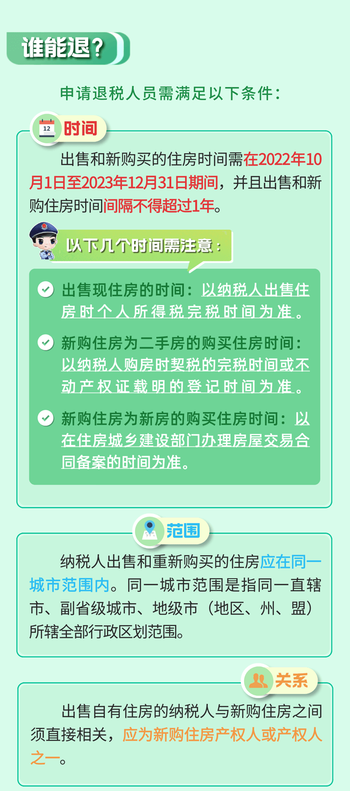 居民換購住房，個人所得稅退稅政策