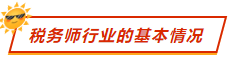 稅務師行業(yè)的基本情況