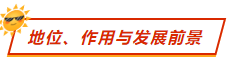 地位、作用與發(fā)展前景