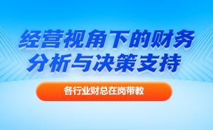 經(jīng)營視角下的財務(wù)分析與管理決策