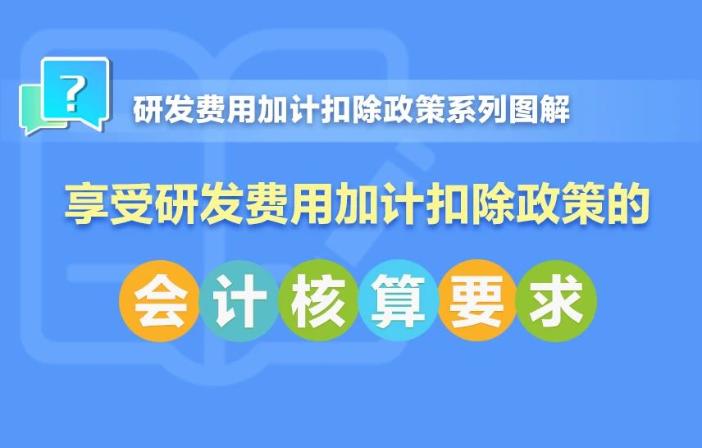 一組圖帶你了解：享受研發(fā)費(fèi)用加計(jì)扣除政策的會(huì)計(jì)核算要求