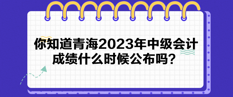 你知道青海2023年中級(jí)會(huì)計(jì)成績(jī)什么時(shí)候公布嗎？