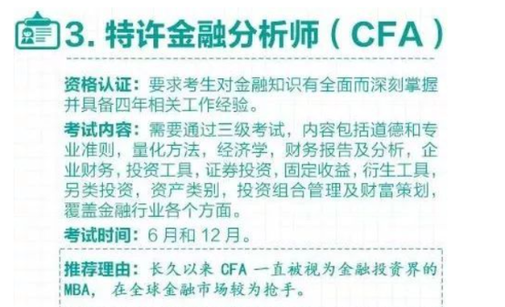 為什么要考CFA？一文帶你了解CFA含金量！