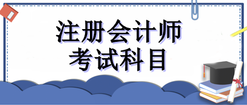 注冊會計師考試科目