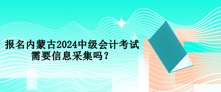 報(bào)名內(nèi)蒙古2024中級會計(jì)考試需要信息采集嗎？