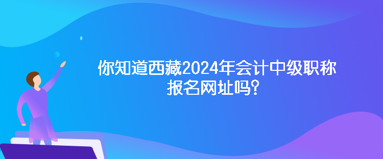 你知道西藏2024年會計中級職稱報名網(wǎng)址嗎？