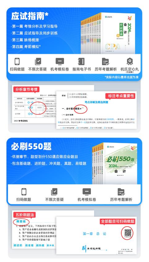 注冊會計(jì)師考試圖書“全家桶”到手4折起 滿載驚喜 助力考試！