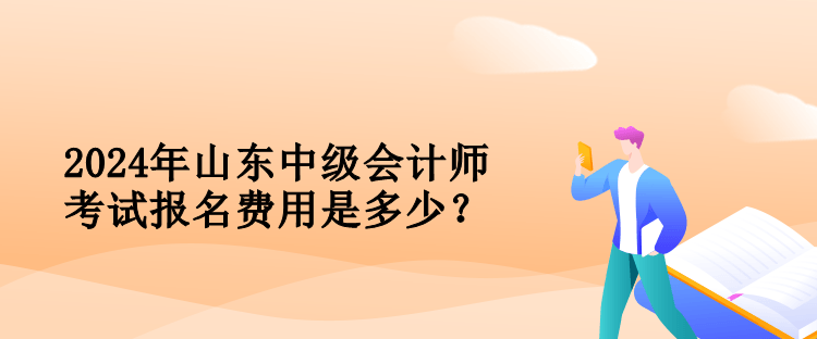 2024年山東中級(jí)會(huì)計(jì)師考試報(bào)名費(fèi)用是多少？