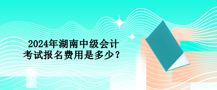 2024年湖南中級(jí)會(huì)計(jì)考試報(bào)名費(fèi)用是多少？