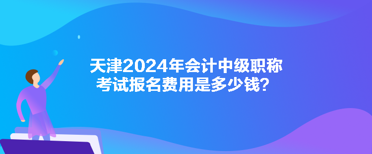 天津2024年會計(jì)中級職稱考試報(bào)名費(fèi)用是多少錢？