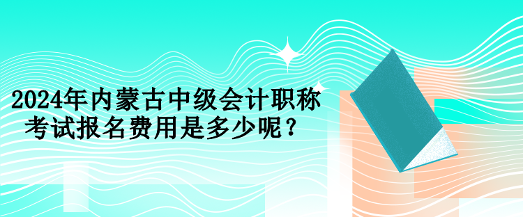 2024年內(nèi)蒙古中級會計職稱考試報名費用是多少呢？