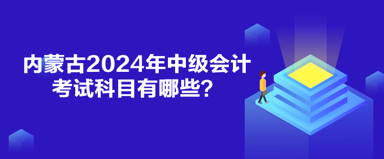 內(nèi)蒙古2024年中級會計考試科目有哪些？