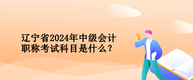 遼寧省2024年中級(jí)會(huì)計(jì)職稱考試科目是什么？