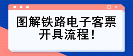 圖解鐵路電子客票開(kāi)具流程！